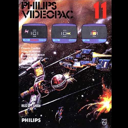 Philips Videopac Cosmic Conflict