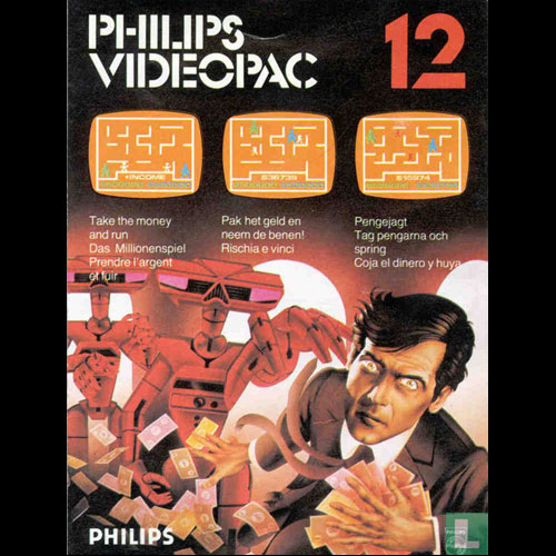 Philips Videopac Take the Money and Run